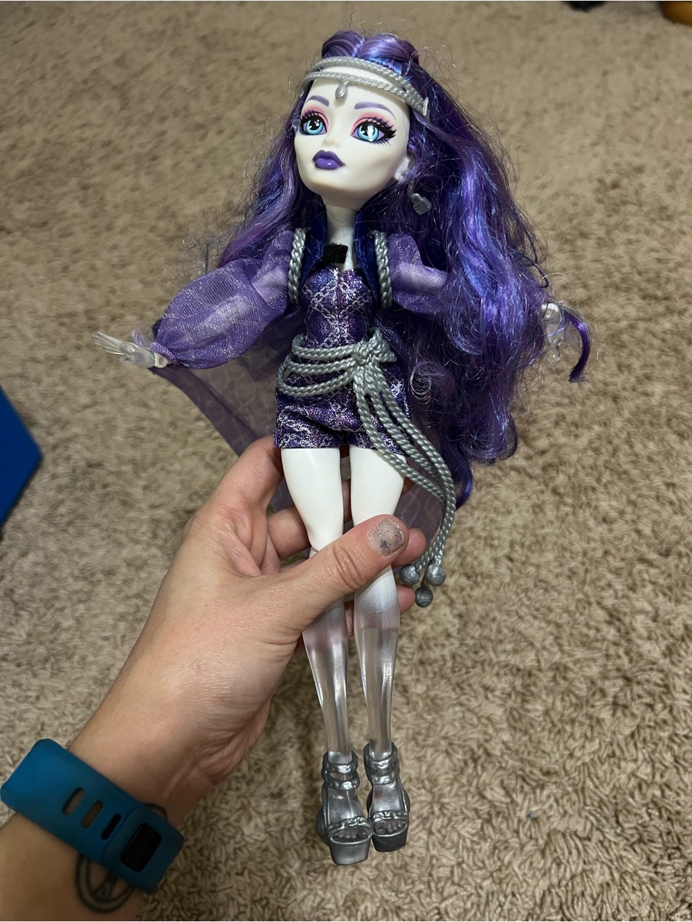 G3 Spectra Vondergeist monster high doll OOB
